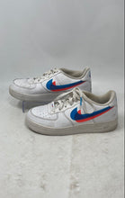 Load image into Gallery viewer, Nike Boys Air Force 1 Low BV2551-100 White Blue Orange Sneaker Shoes Size 5.5Y
