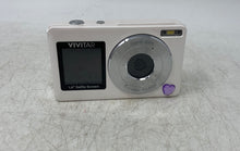Load image into Gallery viewer, Vivitar White VECS124x2 1.4" Selfie Screen Compact Digital Camera Not Tested

