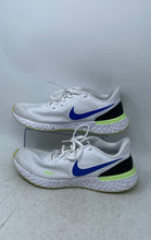 Load image into Gallery viewer, Nike Mens Revolution 5 CW5846-100 White Round Toe Lace-Up Sneaker Shoes Size 11
