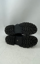 Load image into Gallery viewer, Aliana Womens Black Leather Lace-Up Round Toe Ankle Booties Size 9
