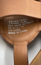 Load image into Gallery viewer, Authentic Tory Burch Womens Brown Leather Thong Sandals Size 8M Worn Damaged
