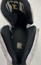 Load image into Gallery viewer, Nike Boys Air Jordan 11 378039-170 White Black Sneakers Shoes Size 12C No Laces
