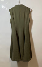 Load image into Gallery viewer, Calvin Klein Womens Green Sleeveless Fit &amp; Flare Dress Size 6
