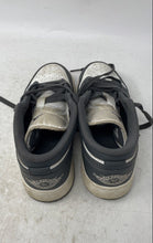 Load image into Gallery viewer, Nike Boys Air Jordan 1 553560-044 Gray White Leather Sneakers Shoes Size 4Y
