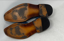 Load image into Gallery viewer, Giorgio Brutini Mens Gray And Blue Leather Wingtip Oxford Dress Shoes Size 12 M
