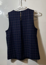 Load image into Gallery viewer, Banana Republic Womens Multicolor Plaid Sleeveless Blouse Top Size Medium
