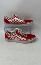 Load image into Gallery viewer, Vans Unisex Off The Wall 500714 Red White Lace-Up Sneaker Shoes Size M 5.5 W 7

