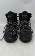 Load image into Gallery viewer, Columbia Womens Newton Ridge Plus Black Leather Lace-Up Hiking Boots Size 7

