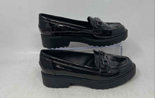 Load image into Gallery viewer, Michael By Michael Shannon Womens Black Patent Leather Slip-On Loafer Shoes Sz 6
