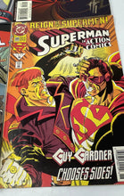 Load image into Gallery viewer, Lot Of 4 Pcs DC Comic Mixed Variety Multicolor Comic Paperback Books
