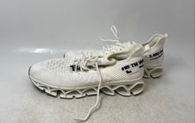 Load image into Gallery viewer, Unbranded Womens White Round Toe Low Top Lace-Up Sneaker Shoes Size 42
