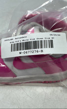 Load image into Gallery viewer, Nike Kids Dunk Low White Pink Round Toe Lace-Up Sneaker Shoes Size 8C
