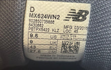 Load image into Gallery viewer, New Balance Mens 624 V2 MX624WN2 White Leather Lace-Up Sneaker Shoes Size 9.5D
