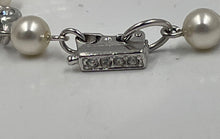 Load image into Gallery viewer, Authentic Swarovski Women's Silver Tone Bracelet
