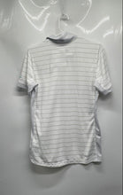 Load image into Gallery viewer, Nike Mens White Striped Miami Dolphins Football NFL Polo Shirt Size S
