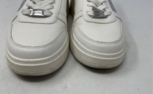 Load image into Gallery viewer, Aldo Womens Haizley White Glitter Low Top Lace-Up Sneaker Shoes Size 7.5 M
