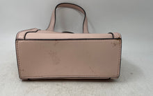 Load image into Gallery viewer, Nine West Womens Maysenn Pink Faux Leather Double Handles Satchel Bag No Strap
