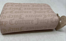 Load image into Gallery viewer, Juicy Couture Womens Beige Monogram Print State Of My Heart Zip-Around Wallet
