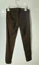 Load image into Gallery viewer, Zara Womens Brown Dark Wash Stretch Core Denim Straight Leg Jeans Size 4
