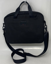 Load image into Gallery viewer, Authentic Tumi Unisex Black Shoulder Strap Top Handle Laptop Bag Stained
