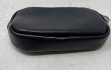 Load image into Gallery viewer, Guess Womens Black Leather Logo Print Zipper Travel Mini Coin Wallet

