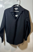 Load image into Gallery viewer, Beverly Hills Polo Club Mens Black Long Sleeve Dress Shirt Size S 14 - 14 1/2

