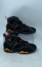 Load image into Gallery viewer, Nike Kids Air Jordan 7 Retro DJ2778-081 Black Red Sneaker Shoes Size 2Y

