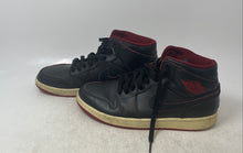 Load image into Gallery viewer, Nike Mens Air Jordan 1 Mid 554724-028 Black And Red Basketball Shoes Size 8
