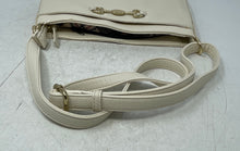 Load image into Gallery viewer, Giani Bernini Womens Ivory Leather Adjustable Strap Shoulder Crossbody Bag
