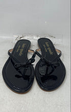 Load image into Gallery viewer, Kate Spade New York Womens Petit Black Bow Slip-On Flip-Flop Sandals Size 9.5
