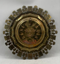 Load image into Gallery viewer, Decorative Embossed Religious Emblems Heraldic Motifs Buddhism Plate
