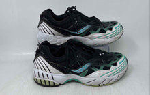Load image into Gallery viewer, Saucony Mens Grid Web Black Green Low Top Lace-Up Sneaker Shoes Size 7
