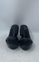 Load image into Gallery viewer, Italian Shoemakers Womens Black Slip-On Wedge Platform Heels Size 8M
