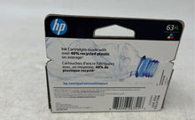 Load image into Gallery viewer, HP 63XL Tri Color High Yield Inkjet Printer Original Ink Cartridge Sealed

