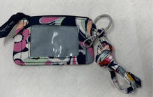Load image into Gallery viewer, Vera Bradley Womens Multicolor Printed Zip Top Lined Small Wristlet Wallet
