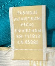 Load image into Gallery viewer, Michael Kors Womens Aqua Cold Shoulder Long Sleeve Blouse Top Size Medium
