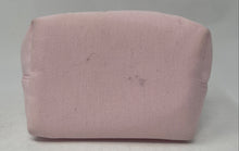 Load image into Gallery viewer, Christian Dior Beauty Womens Pink Embroidered Logo Zip Top Cosmetic Bag Stained
