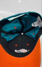 Load image into Gallery viewer, NFL Team Apparel Boys Green Orange Cotton Miami Dolphins Adjustable Baseball Cap
