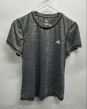 Load image into Gallery viewer, Adidas Womens Gray Short Sleeve Crew Neck Golf Pullover T-Shirt Size M
