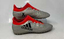 Load image into Gallery viewer, Adidas Mens X 16.3 S79575 Gray Orange Low Top Lace-Up Soccer Shoes Size 8.5
