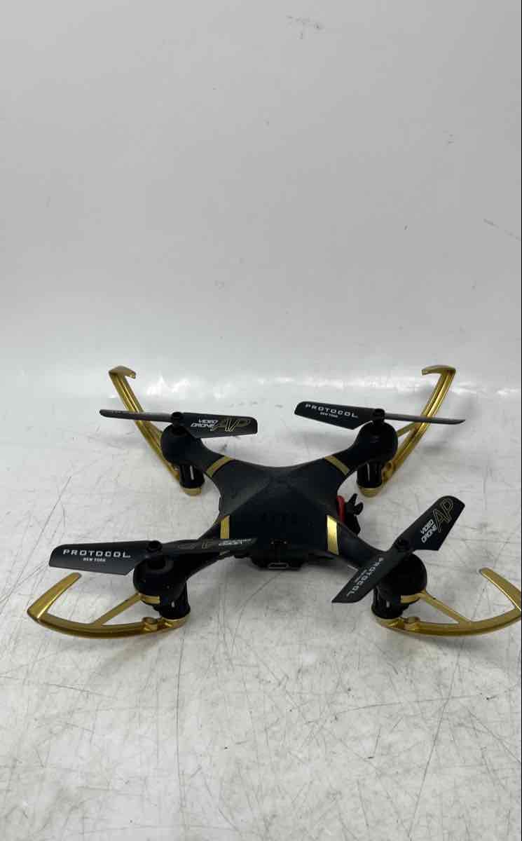 Protocol VideoDrone AP Black Auto Launch Drone With Controller Not Tested
