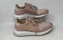 Load image into Gallery viewer, Adidas Womens Swift Run Beige Low Top Lace-Up Sneaker Shoes Size 7.5
