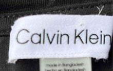 Load image into Gallery viewer, Calvin Klein Womens Black Short Sleeve Drawstring T-Shirt Dress Size Small
