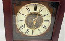 Load image into Gallery viewer, Vintage Seiko Brown Battery-Operated Collectible Wood Clock Not Tested
