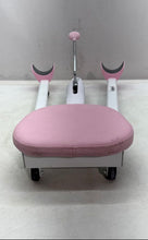 Load image into Gallery viewer, Sean Lee White Pink Adjustable Folding Legs And Ligament Stretching Machine
