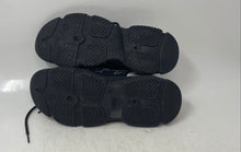 Load image into Gallery viewer, Taxi Womens Black Gray Silver Low Top Lace-Up Sneaker Shoes Size 8.5
