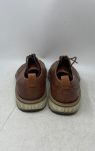Load image into Gallery viewer, Ecco Mens ST.1 Hybrid Brown Leather Wingtip Lace-Up Oxford Shoes Size 10
