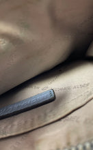 Load image into Gallery viewer, Michael Kors Womens Blue Pebbled Leather Detachable Strap Mercer Coin Wallet
