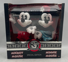Load image into Gallery viewer, Disney 85th Anniversary Special Edition Plush Set Mickey Mouse And Minnie Mouse
