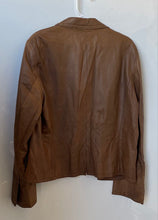 Load image into Gallery viewer, Carlisle Womens Brown Notch Collar Long Sleeve Two-Button Blazer Size 18
